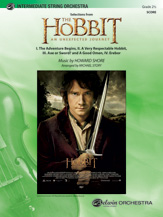 The Hobbit: An Unexpected Journey Orchestra Scores/Parts sheet music cover Thumbnail